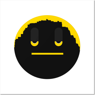 Unhappy emoji Posters and Art